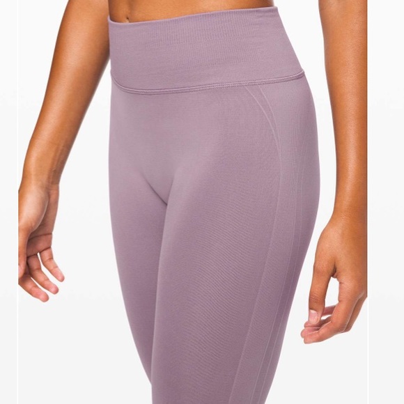 🟠SOLD🟠Lululemon Ebb to Street Tight-Frosted Mulberry - Picture 8 of 8